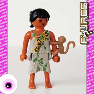 Playmobil Figures Serie 2 – Amazone meisje met Aap