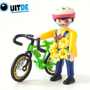 Playmobil Racefietser Henk na Valpartij