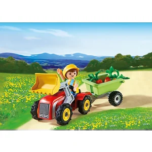 Playmobil 4943 Jongen met kindertractor