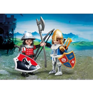 Playmobil 5166 DuoPack Leeuwenridder en Valkenridder