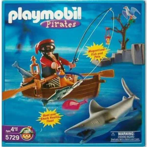 Playmobil 5729 Piratenvisser met boot