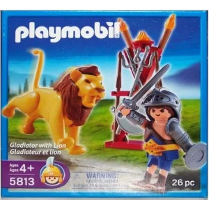 Playmobil 5813 Gladiator met leeuw