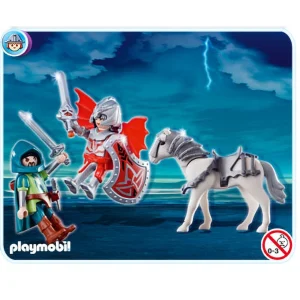 Playmobil 5909 Drakenridders met paard en zwaard