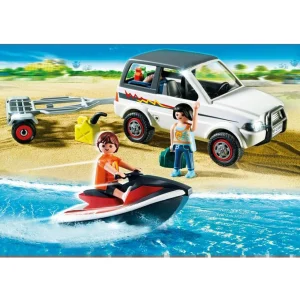 Playmobil 5965 Familie-SUV met waterscooter