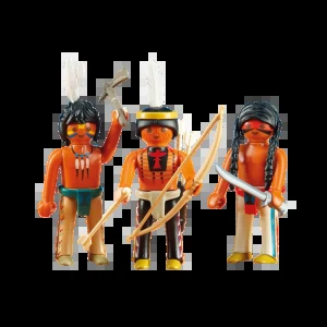 Playmobil 6272 3 Indiaanse krijgers