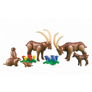 Playmobil 6318 Steenbokken met marmotten