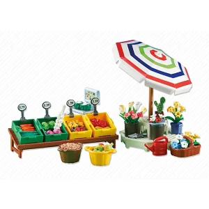 Playmobil 6335 Fruitgroente- en bloemenkraam