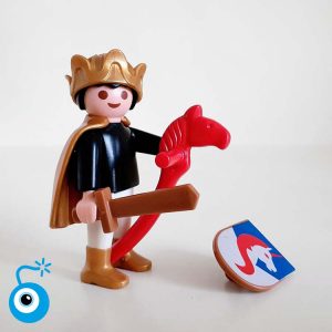 Playmobil 6807 Koning Met Stokpaard