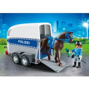 Playmobil 6875 Berittene Polizei mit Anh?nger