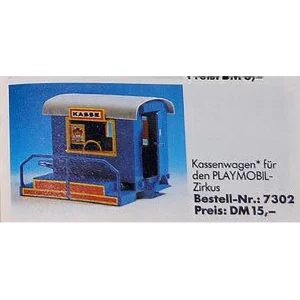 Playmobil 7302 Circustreinwagen