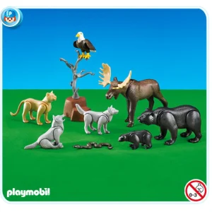 Playmobil 7530 Noord-Amerikaanse bosdieren