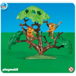 Playmobil 7897 2 Apen Met Baby