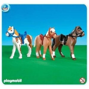 Playmobil 7943 3 paarden