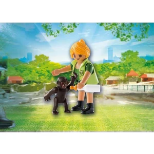 Playmobil 9074 Dierenverzorger met babygorilla