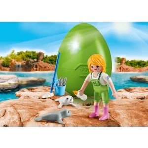 Playmobil 9418 Dierenverzorger met zeehondenpups