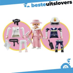 Playmobil 9855 Multi Play Judoka Dame Brandweervrouw – Nieuw In De Verpakking