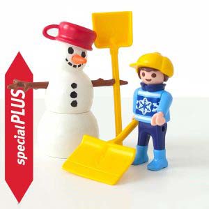 Playmobil 4680 Sneeuwpop met jongen