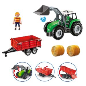 Playmobil 6130 Tractor met aanhangwagen