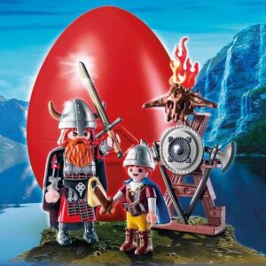 Playmobil 9209 Viking met kind