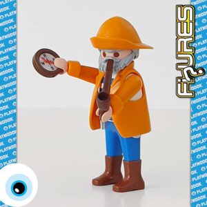 Playmobil Figures Serie 19 – Matroos Visser Kapiteit Zeeman