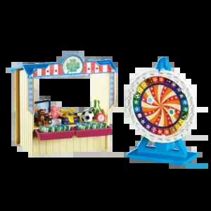 Playmobil 6394 Rad van Fortuin en stand