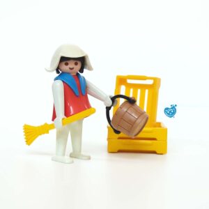 Playmobil 3374 Boerin met bezem