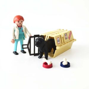 Playmobil 4317 Dierenarts Met Hond Met Vliegbox