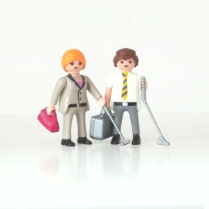 Playmobil Man met Secretaresse