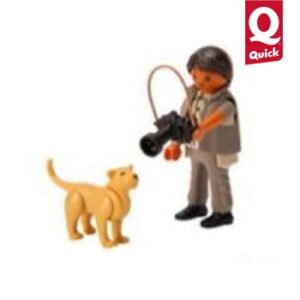 Playmobil Figure Quick 2015 Ontdekkingsreiziger met babyleeuw