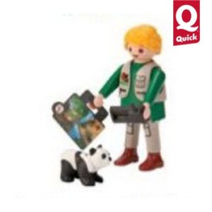 Playmobil Figure Quick 2015 Ontdekkingsreiziger met panda