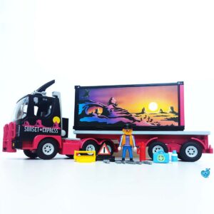 Playmobil 3817 Sunset Express container truck met oplegger