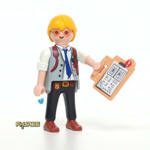 Playmobil Figures Serie 22 Rechercheur Manager Leraar