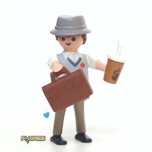 Playmobil Figures Serie 24 Inspector Gagted – Gefeliciteerd 1ste Baan Zakenman Detective Afgestudeerd